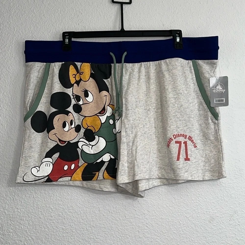 Walt DisneyWorld Vault Collection 50‎ Mickey Minnie Mouse Shorts Size 1X NWT